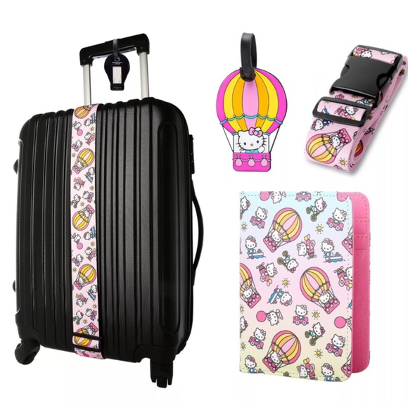 Hello Kitty Kids Travel Set - Pink and Yellow - Picture 6 of 9